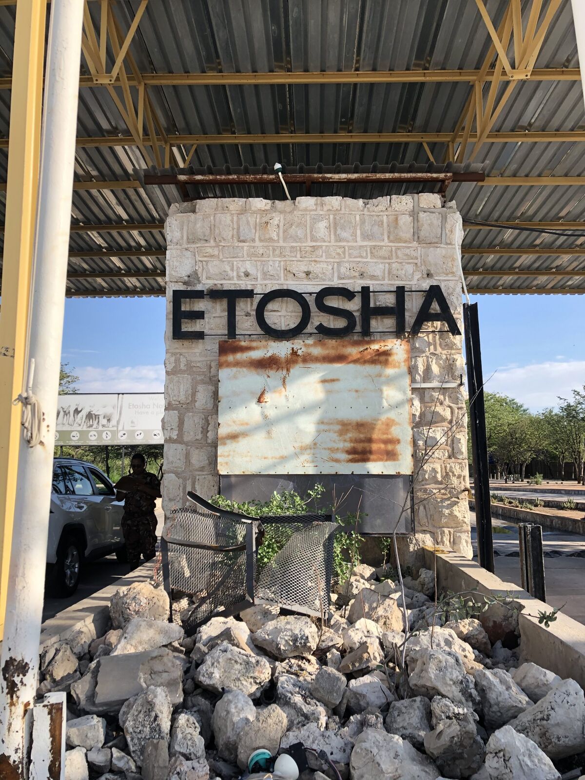 Etosha from Namutoni